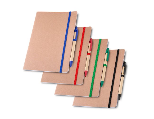 Caderno c/ Caneta
