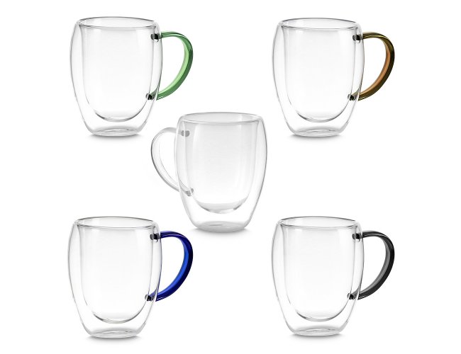 Caneca de Vidro Borossilicato