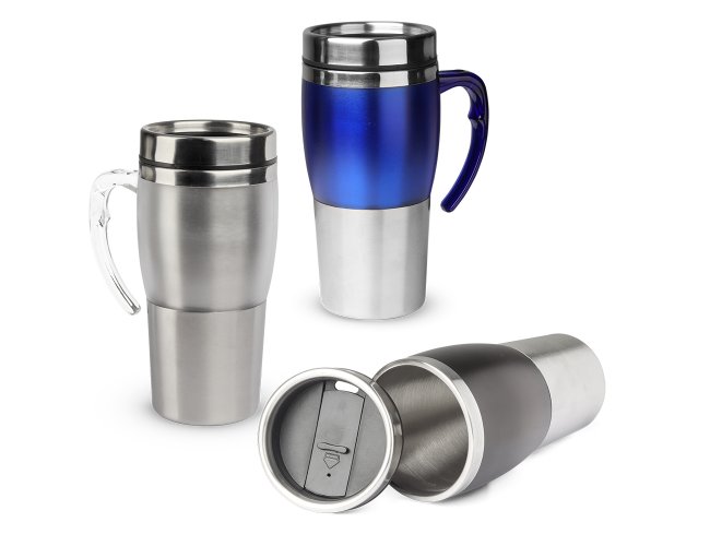 Caneca em ao inox de 420ml