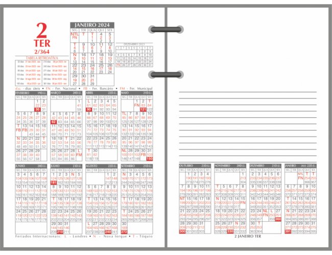 Calendrio Financeiro