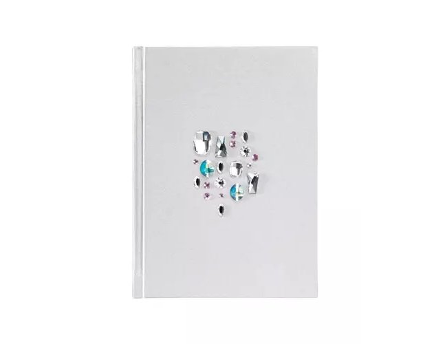 CADERNO CAPA DURA SWAROVSKI SPARKLING