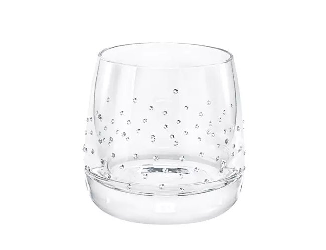 COPO PARA WHISKY COM CRISTAIS SWAROVSKI