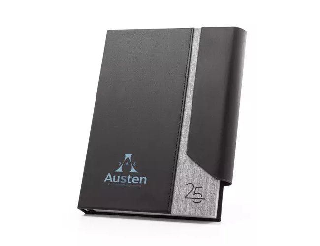 Agenda A5 em PU Reciclado Personalizada
