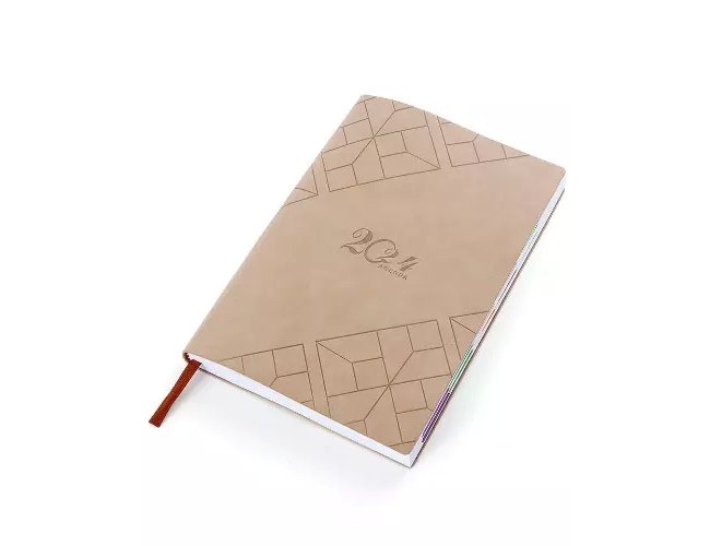 Agenda Couro Sintetico 2024 Personalizado