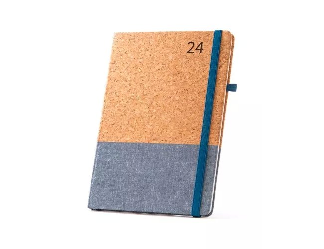 Agenda em Cortia e Linho Personalizada para Brindes