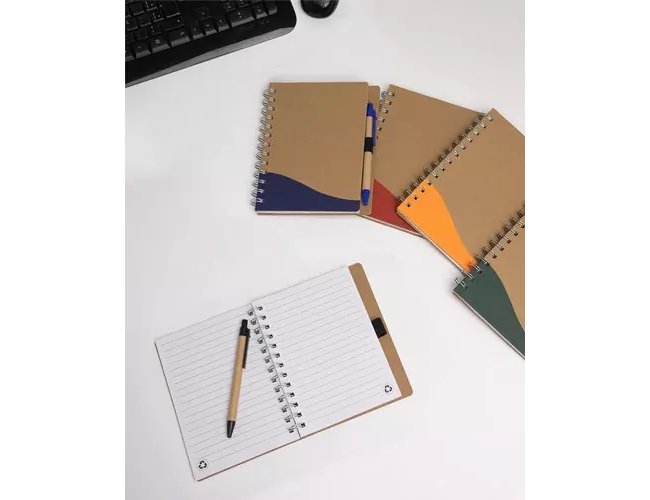 Bloco de Anotacoes com Caneta Para Brindes Personalizado