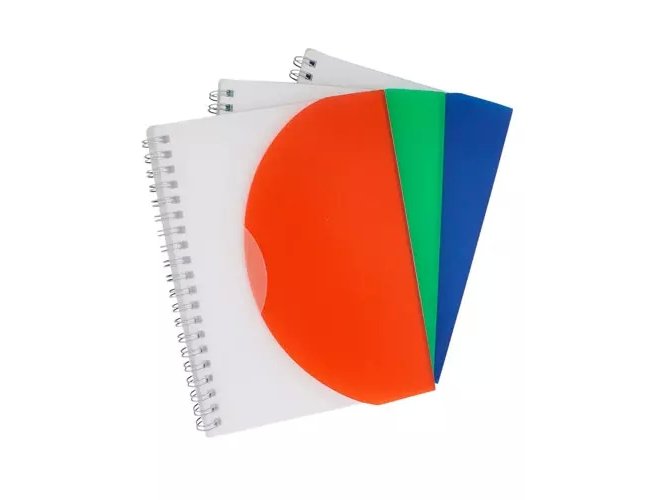 Bloco Personalizado com capa Plstica
