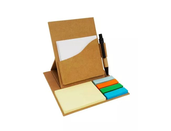 Bloco Promocional com Caneta e Post it