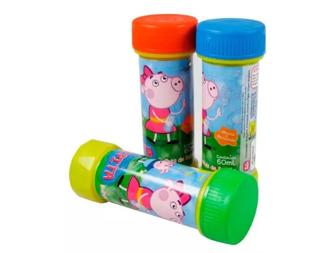 Bolha de Sabao Personalizada