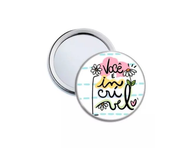 Botton Espelho Personalizado