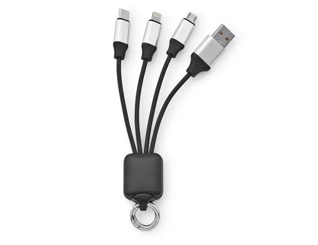 Cabo USB de carregamento rpido 3 em 1 Personalizado