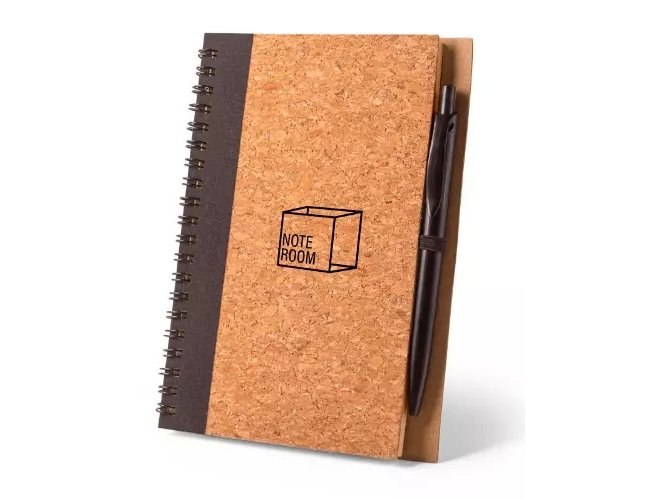 Caderno em Cortica Personalizado Para Brindes