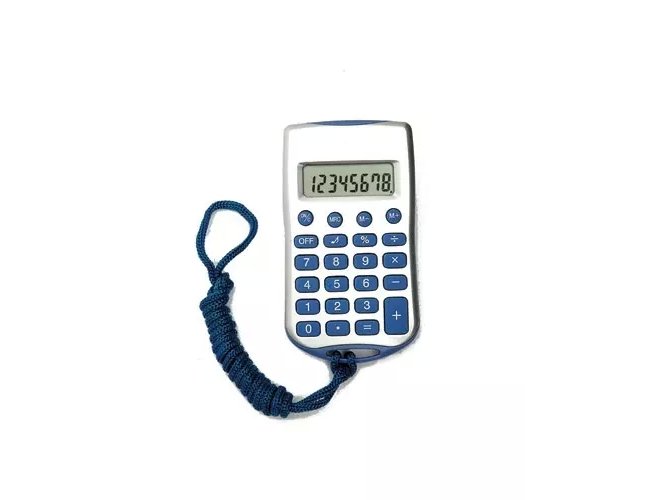 Calculadora 8 Digitos com Cordo