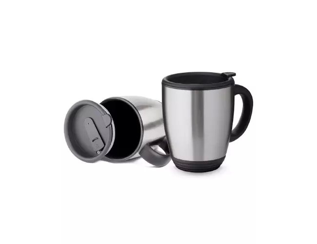 Caneca em Aco Inox Personalizada Para Brindes