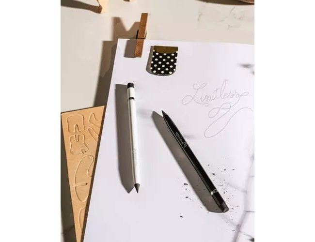 Caneta Sem Tinta em Aluminio Personalizada
