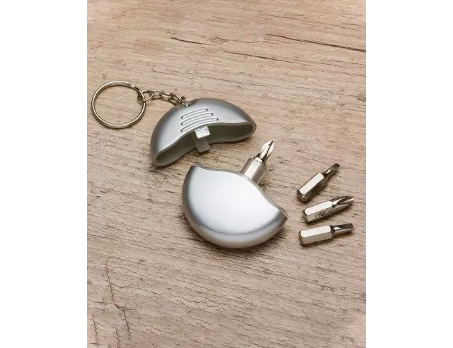 Chaveiro com kit de Ferramenta Personalizado 4 Peas