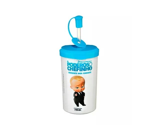 Copo Infantil com Tampa Personalizado
