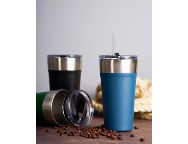 Copo Termico com canudo Personalizado