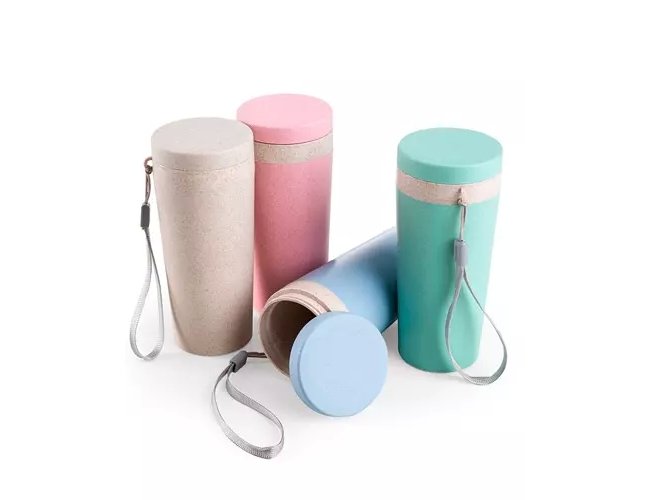 Copo Trmico Fibra de Bambu Personalizado