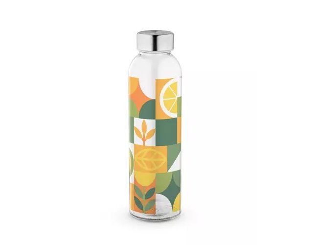 Garrafa em Vidro Personalizada