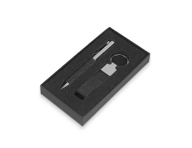 Kit Escritorio Preto Personalizado