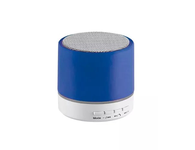 Mini caixa de som Azul Personalizada