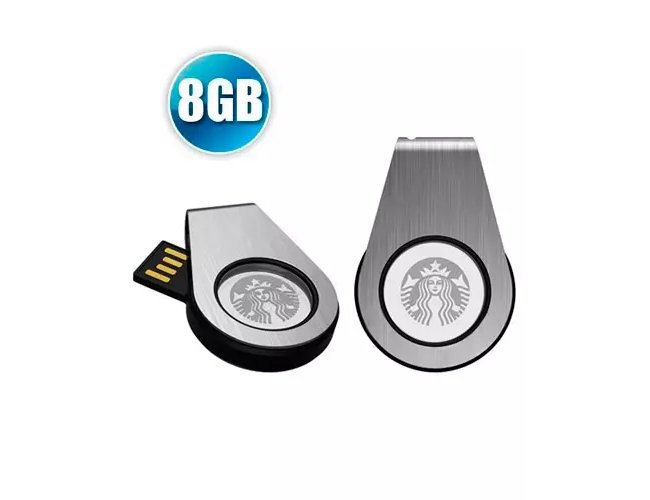 Pen Drive 8GB Personalizado Giratrio