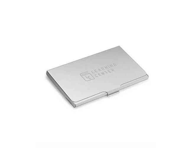 Porta Cartoes de Aluminio Personalizado para Brindes