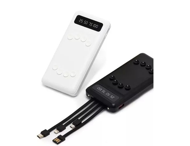 Power Bank 10.000mAh com Lanterna Personalizado