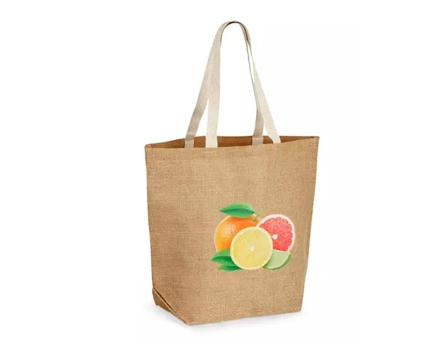Sacola de Juta Personalizada