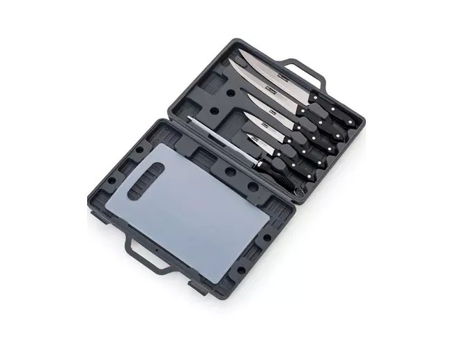 Kit Churrasco 7 Peas com Maleta Personalizada