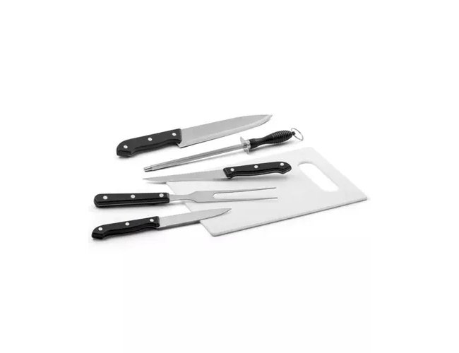 Kit Churrasco Tbua Faca e Garfo Personalizado