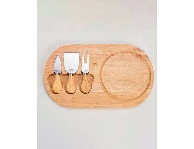 Kit Facas de Queijo Personalizado