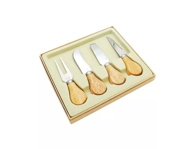 Kit para Queijo com 4 peas Personalizadas