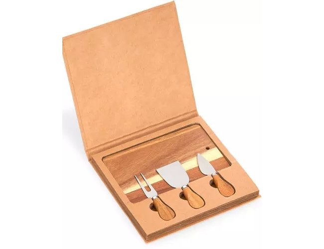 Kit Tabua de Queijos para Brindes
