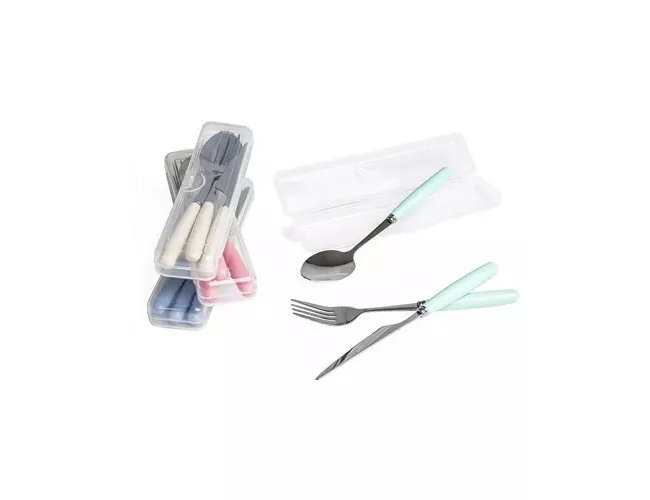 Kit Talheres 3 Pecas Personalizado