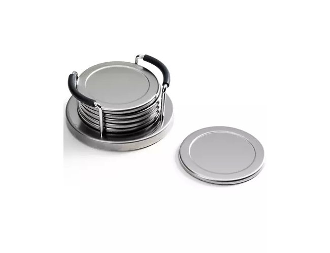 Porta Copos de Inox Personalizado