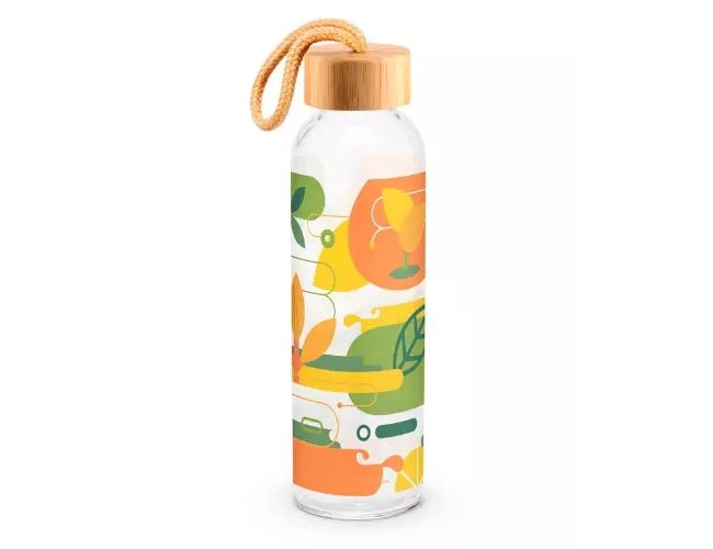 Squeeze em vidro Personalizada para Brindes