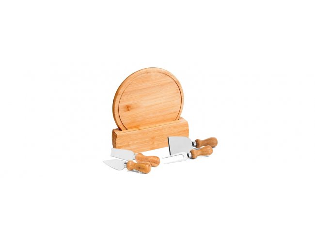 Kit Para Queijo Em Bambu Crdoba - 6 Ps