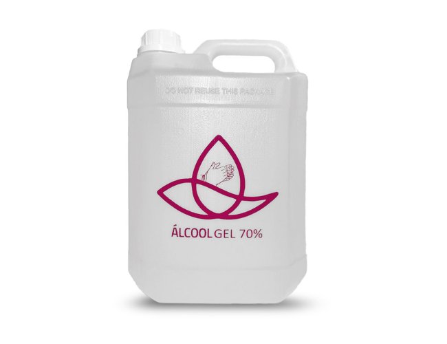 HEALTY 5L. lcool Gel 70% Antissptico 5 Litros