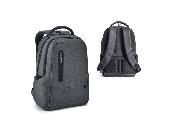 BOSTON. Mochila para notebook 17 em Nylon 2Tone impermevel