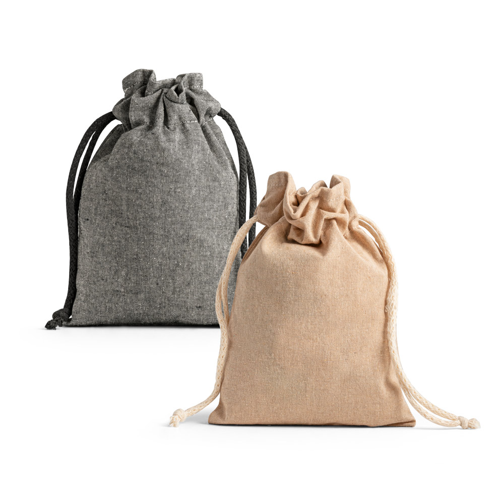 GIBRALTAR. Sacola em 70% algodo reciclado e 30% polister reciclado (140 g/m) sem tingimento