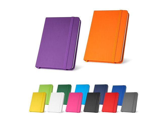 MEYER. Caderno de bolso em c.sinttico com pginas lisas
