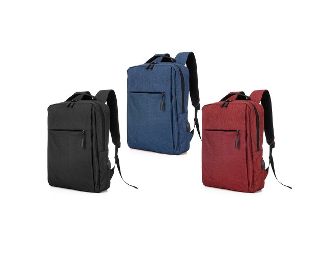 Mochila de Nylon USB 21L P/ NOTEBOOK Personalizada