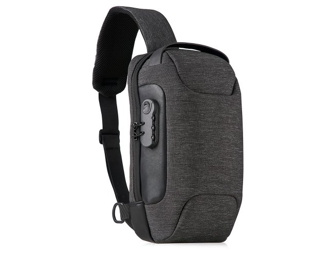 Mochila de Ombro USB Anti-Furto