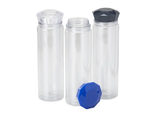 Garrafa Plstica - tampa formato diamante 500ml