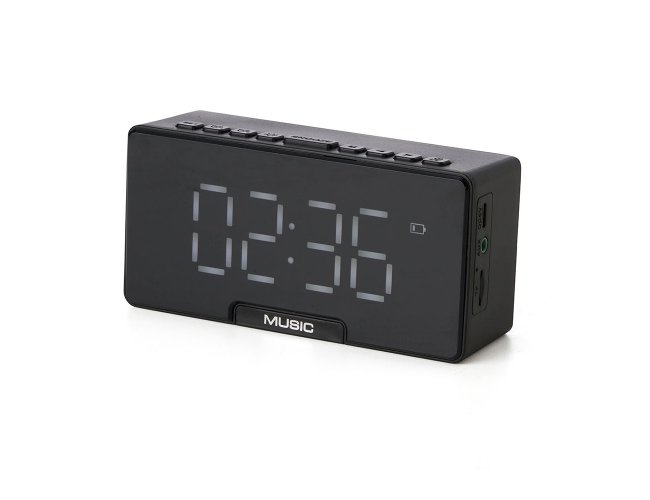 Caixa de Som Multim�dia com Rel�gio