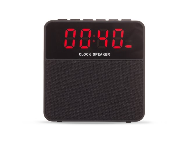 Caixa de Som Multim�dia com Rel�gio