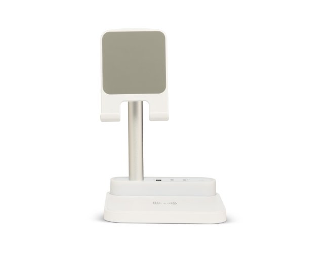 Base de Carregamento com Suporte Celular e Luminria