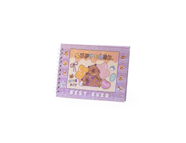 Caderno Para Colorir Capivara